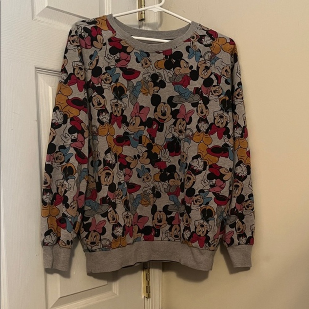 Disney Women's Multicolor Character Sweater